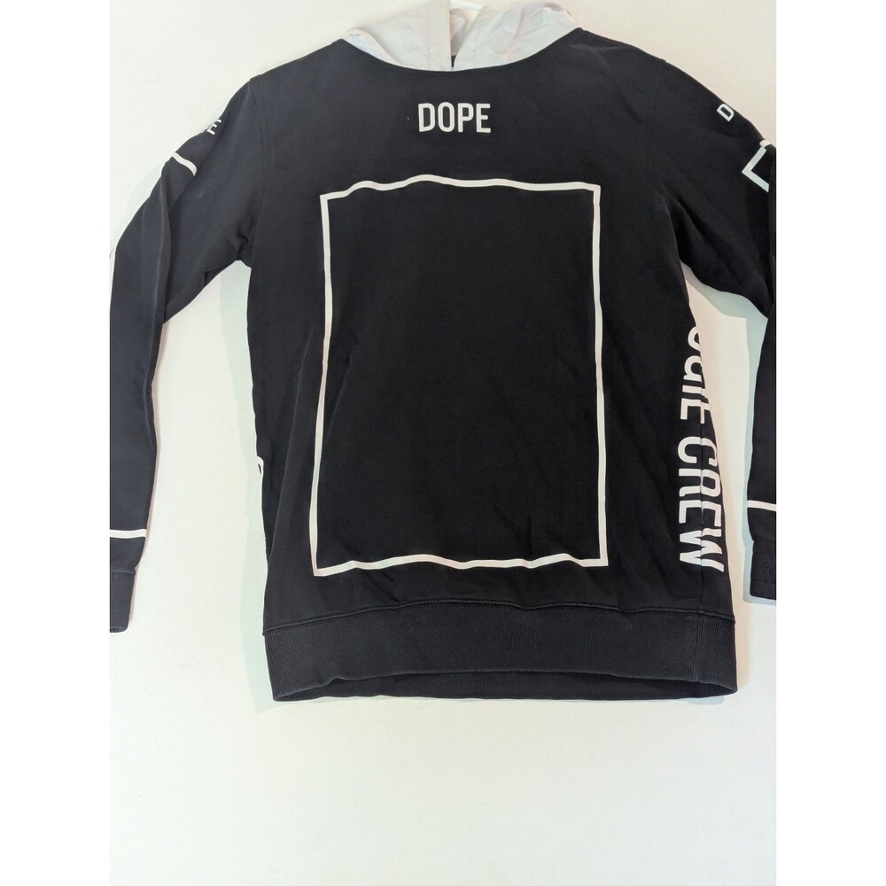 Dope Couture Bougie Crew Track‎ Pullover Hoodie Black Size L Mens Spring 2015